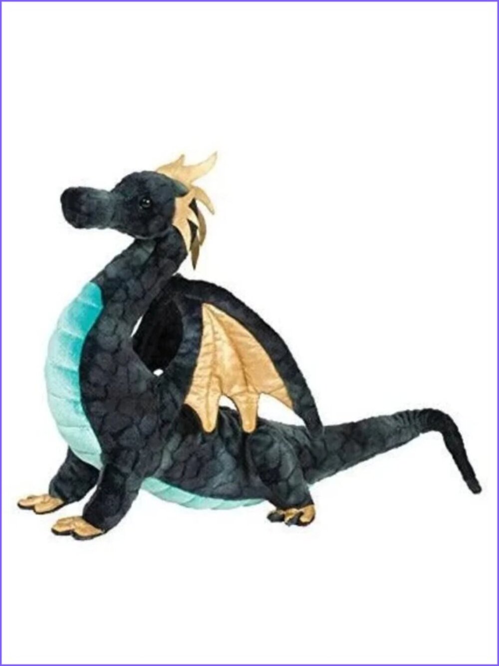 Douglas Plush Aragon Navy  Dragon 16" New w/Tag